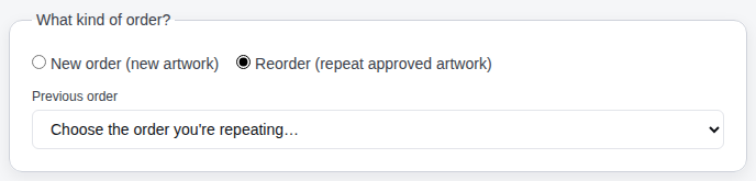 The reorder picker